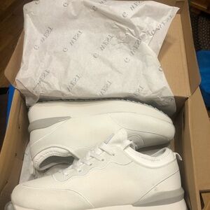 AMIRI White and Gray Women's Athletic Shoes